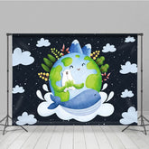 Aperturee - Aperturee Starry Sky Earth Environmental Protection Backdrop